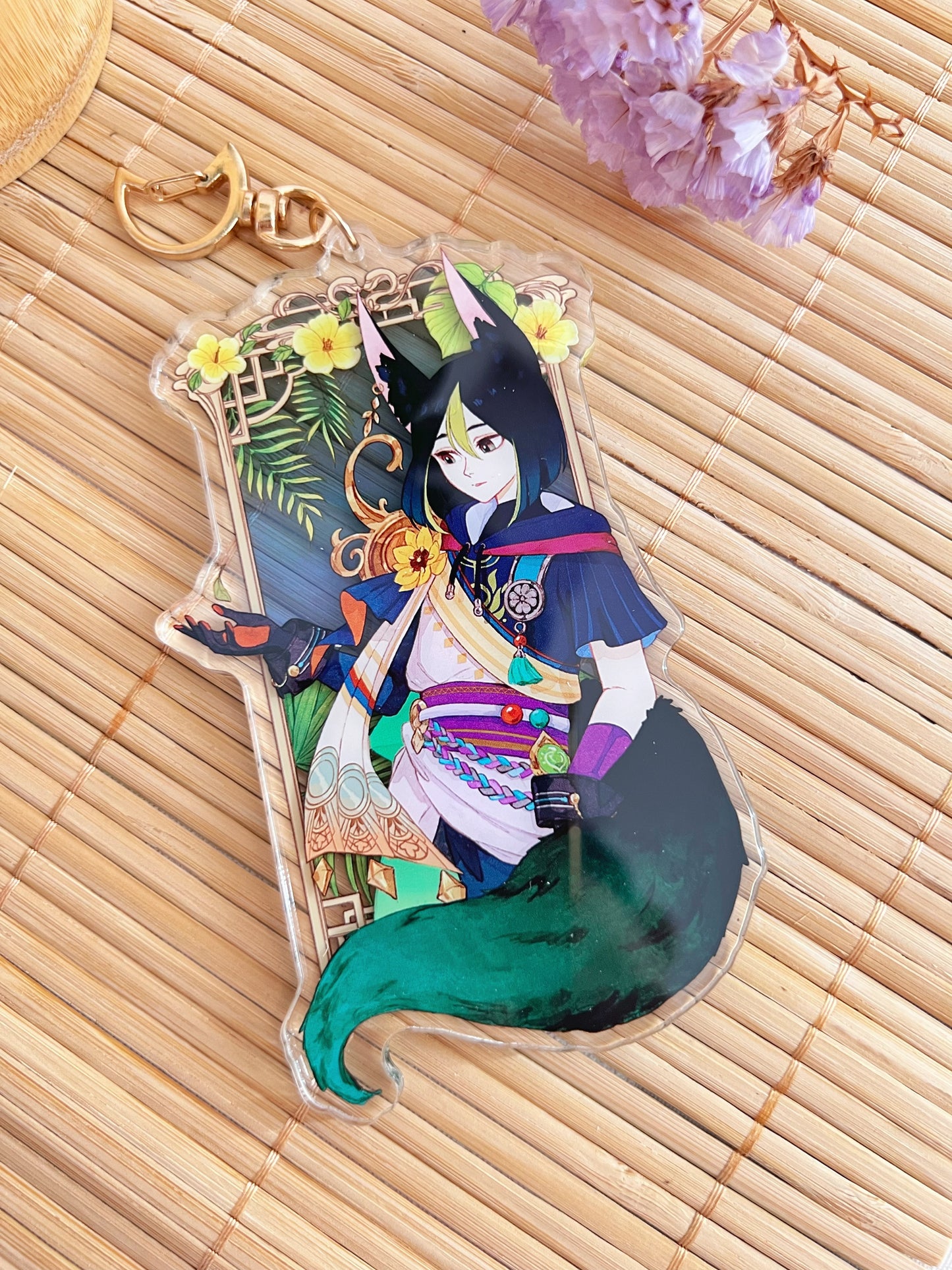 Genshin impact 3D acrylic keychain