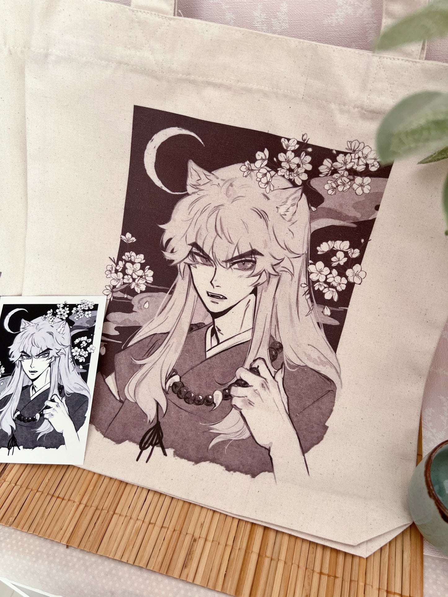 Inuyasha + Sesshomaru totebag