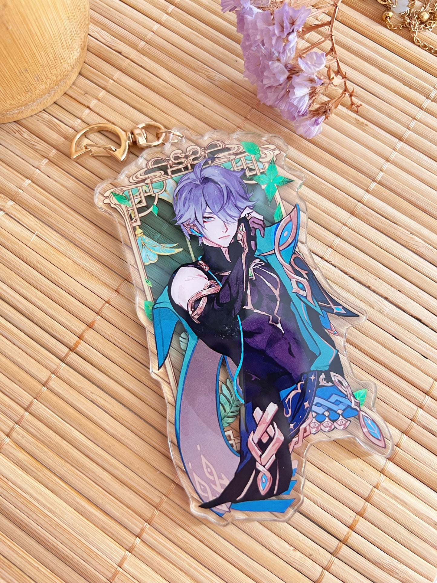 Genshin impact 3D acrylic keychain