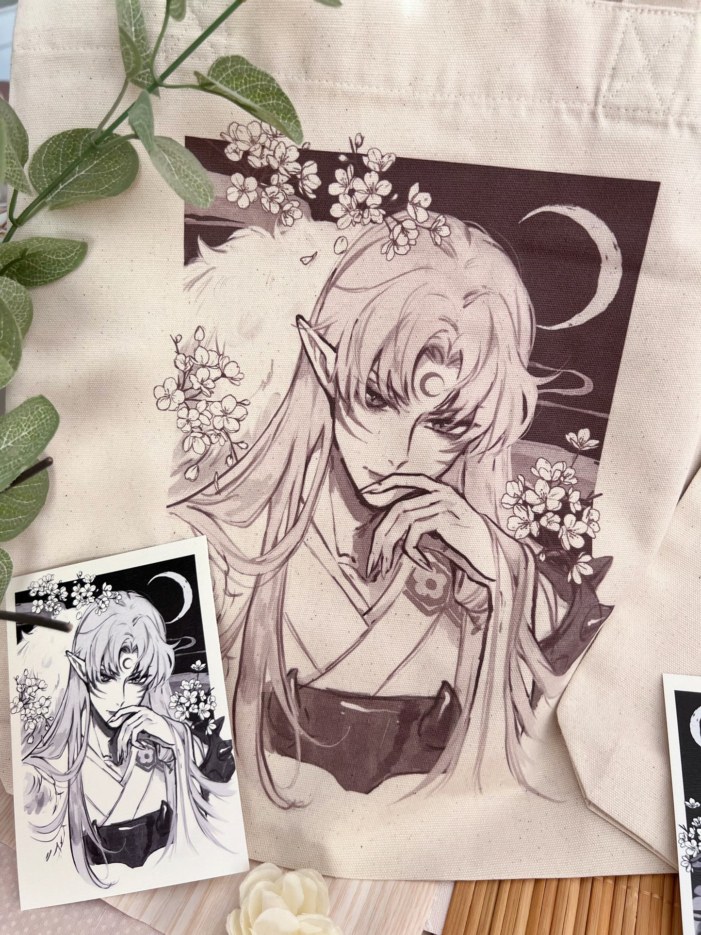 Inuyasha + Sesshomaru totebag