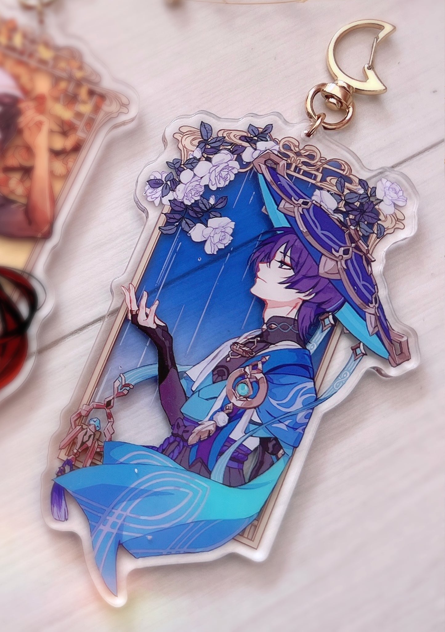 Genshin impact 3D acrylic keychain