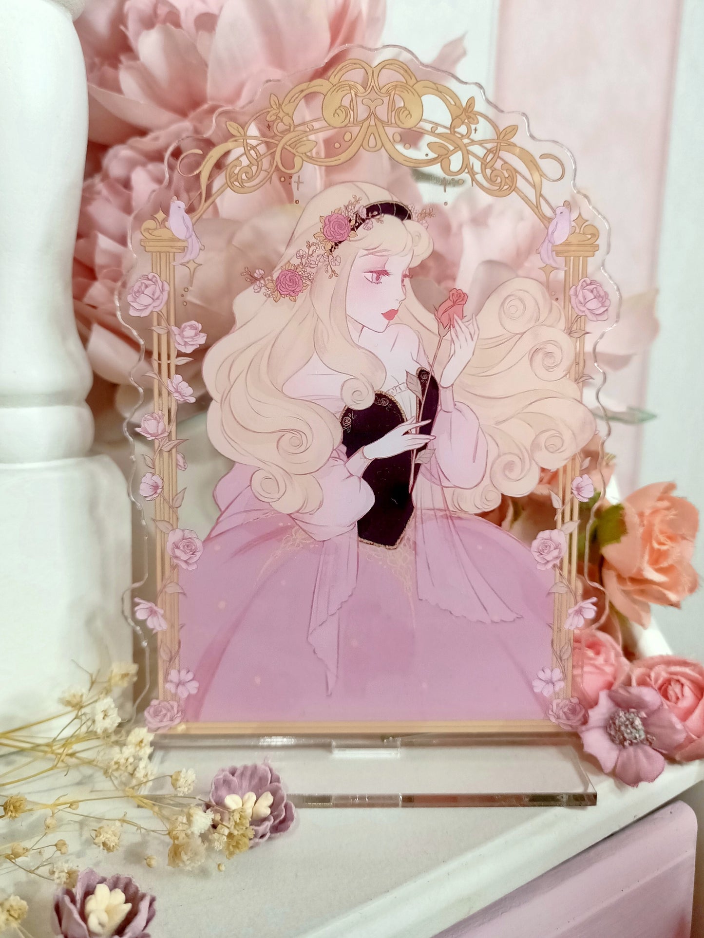 Princesses acrylic standee (old)