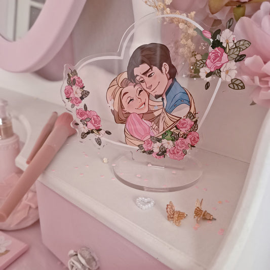 Rapunzel x Eugene Tangled - acrylic standee