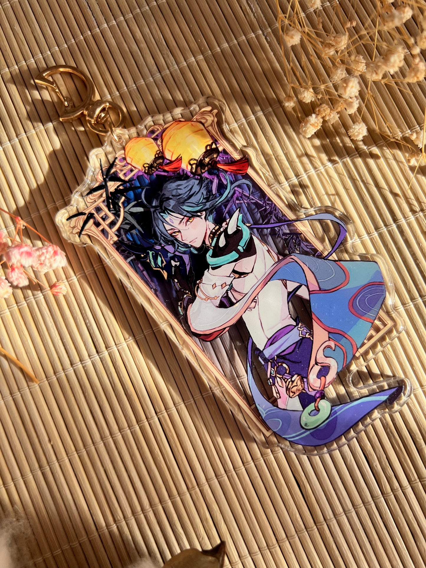 Genshin impact 3D acrylic keychain